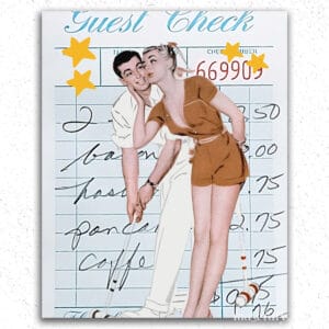 Guest Check Painting