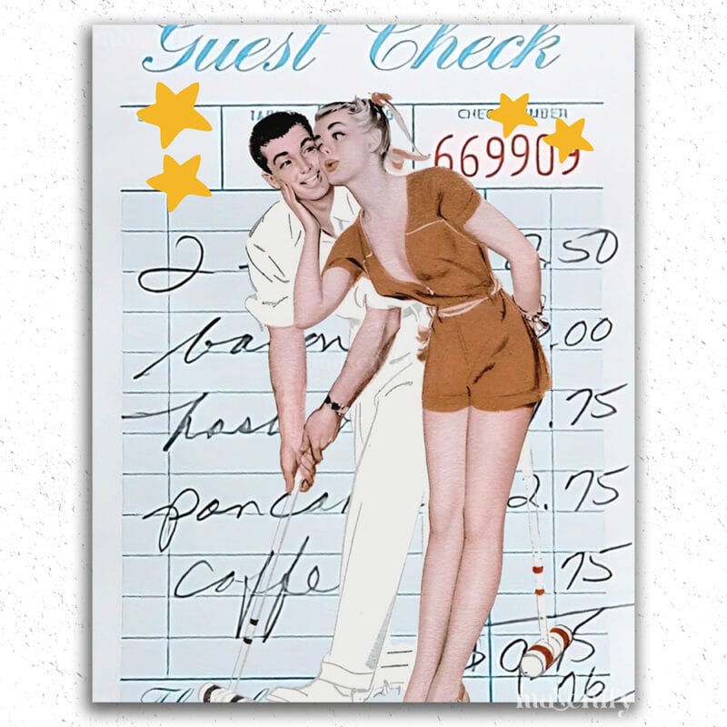 Guest Check Painting