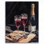 Wine Glasses and Bottles