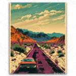 Car and Mountains