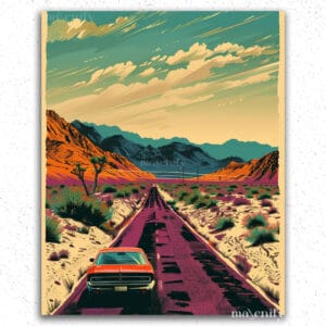 Car and Mountains