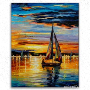 Boat and Sunset