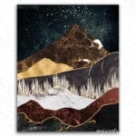 White and Golden Mountains