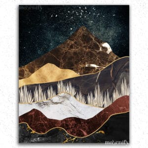 White and Golden Mountains