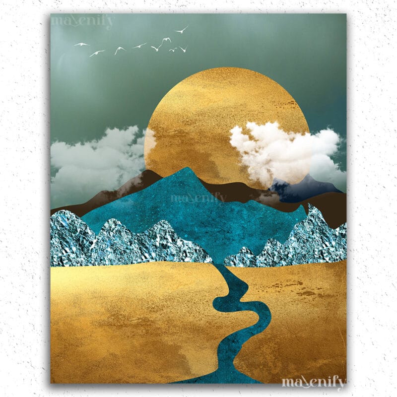 Colorful Mountains