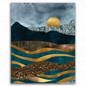 Mountains and Sun