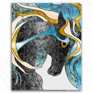 Colorful Horse