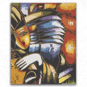 Abstract Portrait - Paint by Numbers