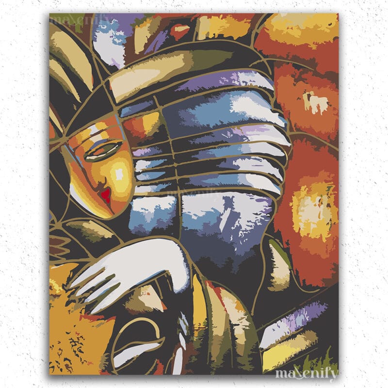 Abstract Portrait - Paint by Numbers