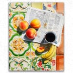 Fruits on a Paper