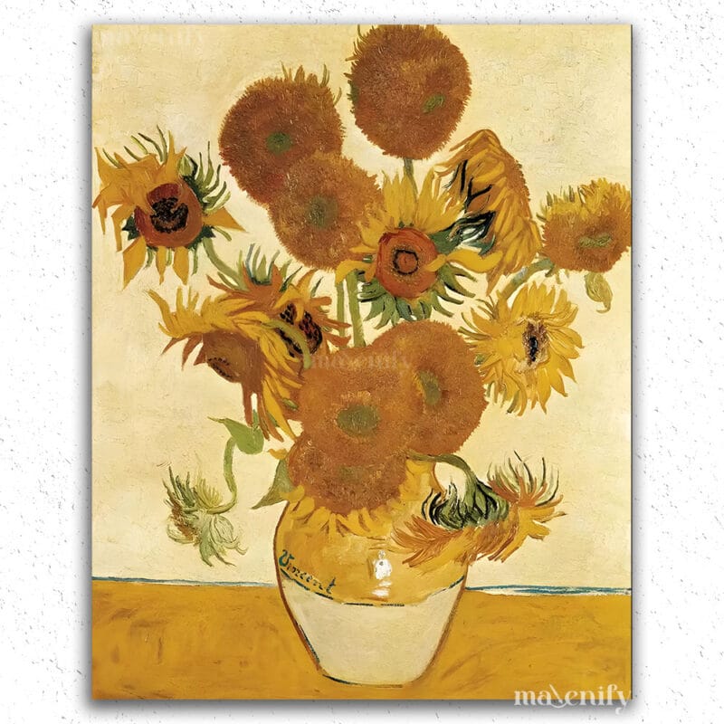 Flower in a Vase Van Gogh