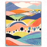 Colorful Mountains Bohemian