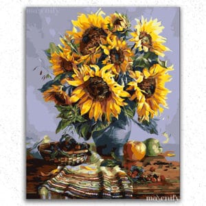 Sunflowers in Vase