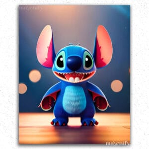 Happy and Cute Stitch