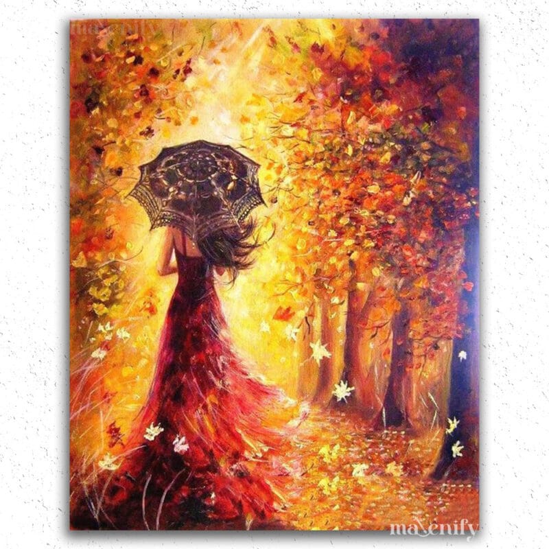 Girl in Autumn