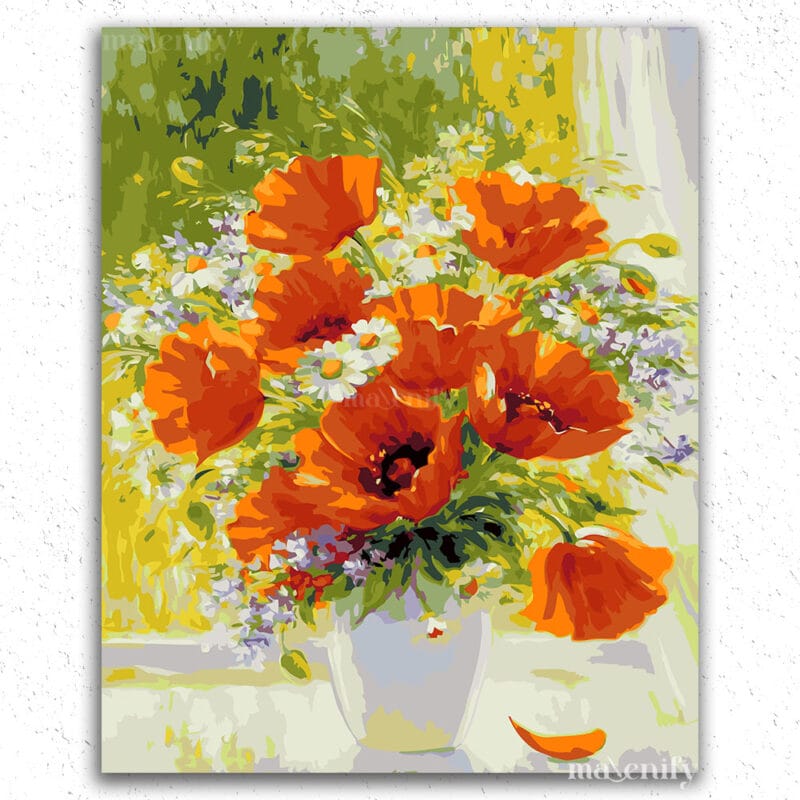 Flowers and Vase