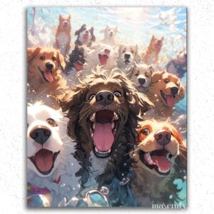 The Dogs - Paint by Numbers