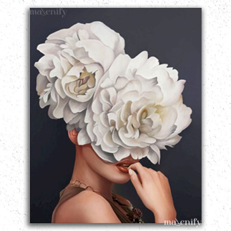 Flower Magic Woman - Paint by Numbers