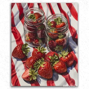 Strawberries in Jar