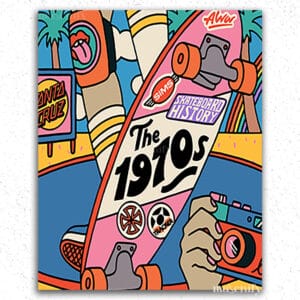The 1970s Skateboard