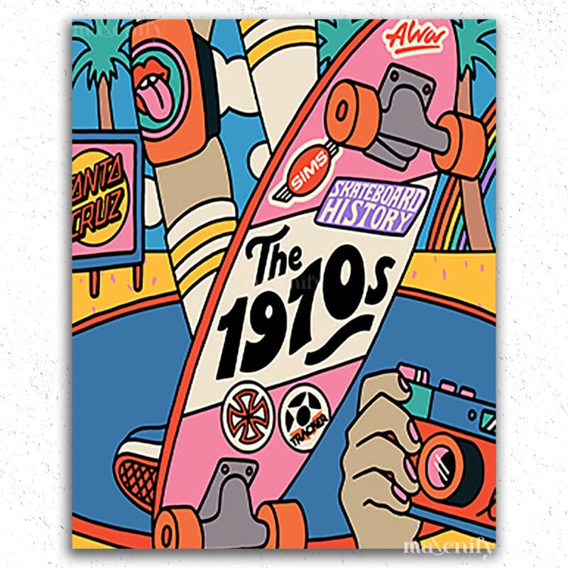 The 1970s Skateboard