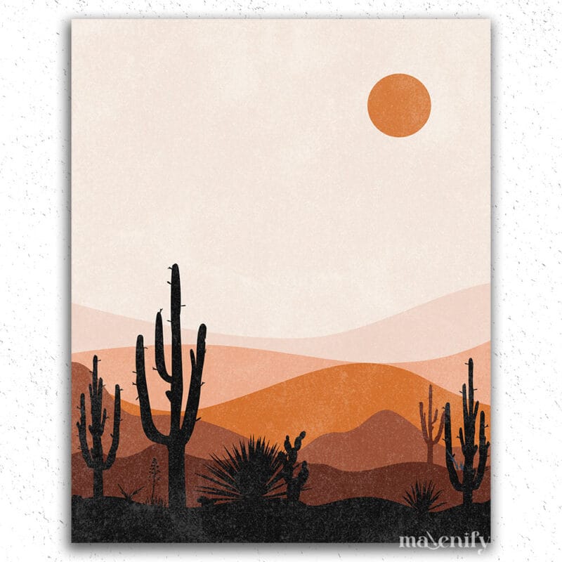 Sun and Mountains