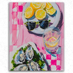 lemon Juice on Table