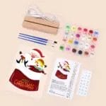 Santa and Snowman