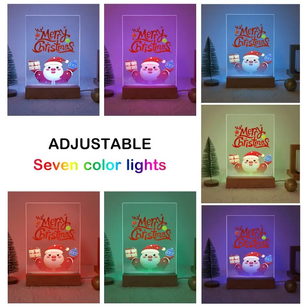 Happy Santa - Merry Christmas LED Paint by Numbers 4 - Paint by Numbers Happy Santa - Merry Christmas LED Paint by Numbers