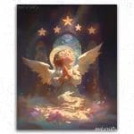 Angel and Stars
