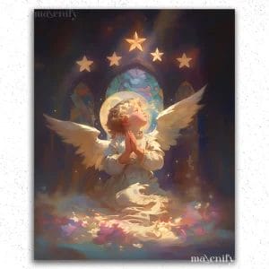 Angel and Stars