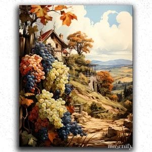Colorful Grapes