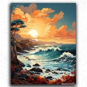 Waves in Australian Sea