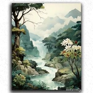 River in Mountains