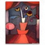 Autumn Flower (1922) by Paul Klee