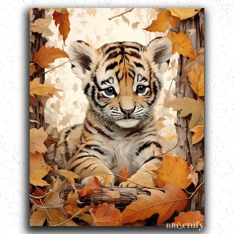 Cute Cub Autumn