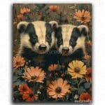 Two Badgers