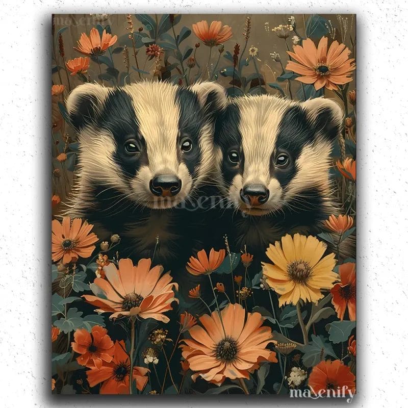 Two Badgers