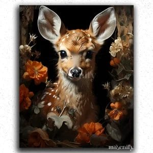 Baby Deer on Valentines