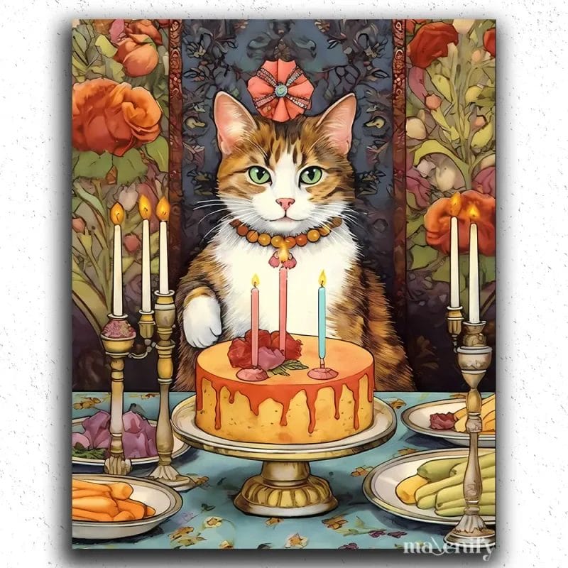 Birthday Cat
