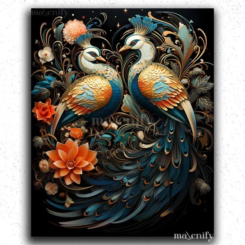 Peacock Couple
