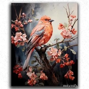 Brick Red Sparrow