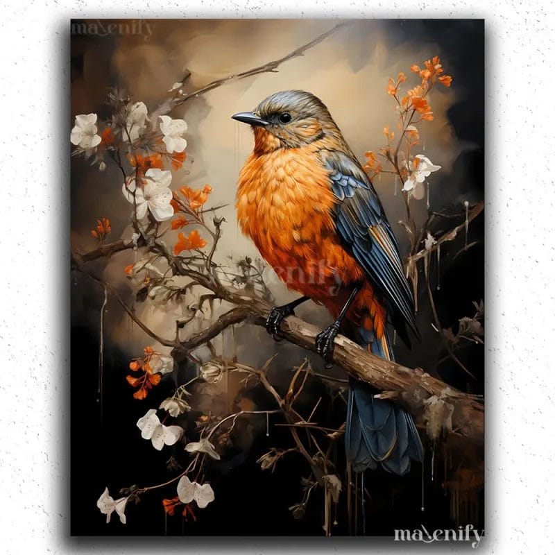 Burnt Orange Sparrow