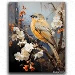 Butter Yellow Sparrow