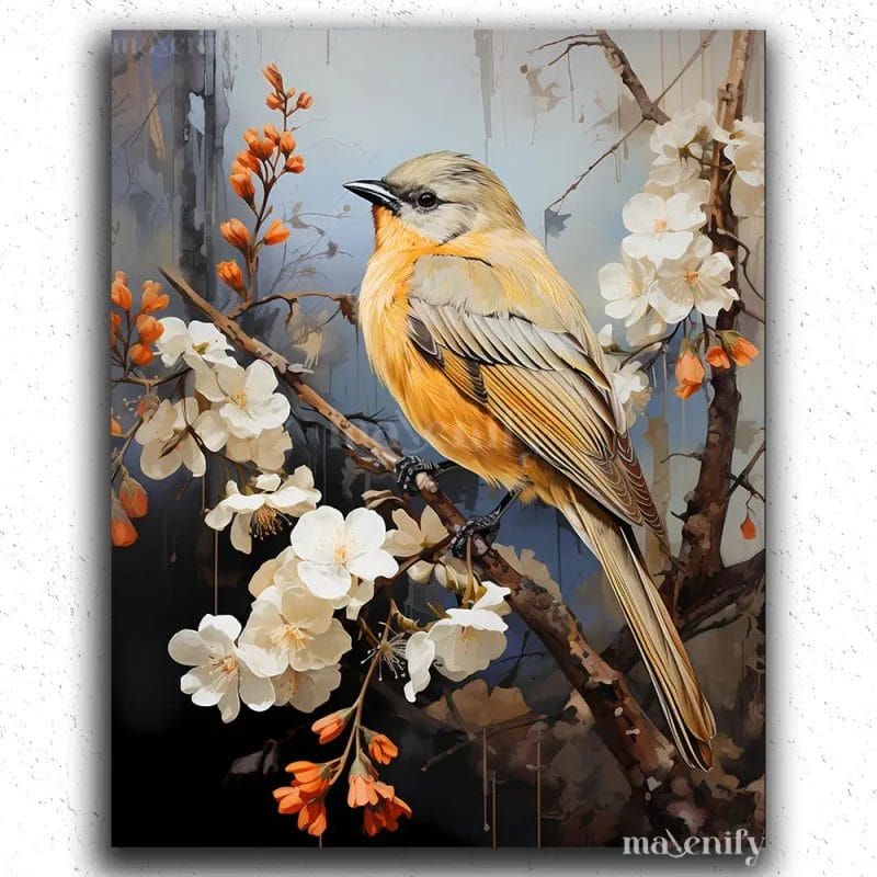 Butter Yellow Sparrow