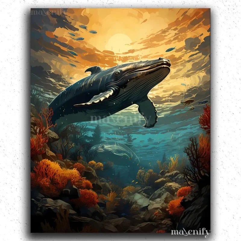 Whale in Californian Sea