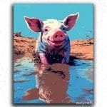 Pig in Farm