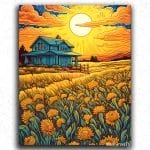 Sunrise at Farm