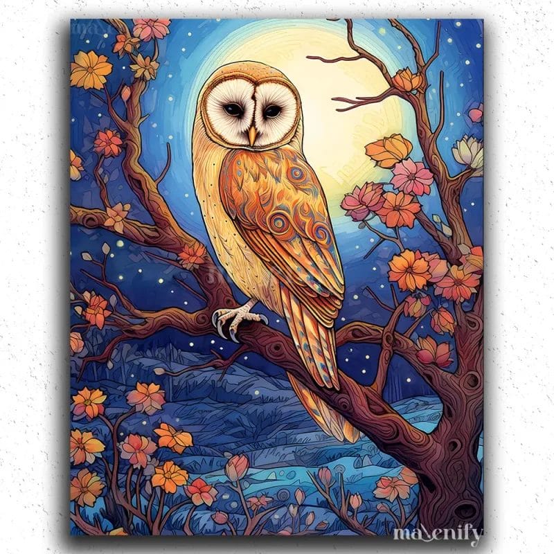 Owl on a Branch