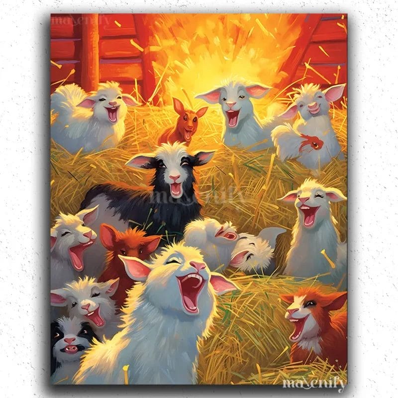 Sheep in Farm